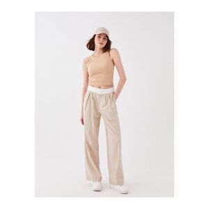 LC Waikiki Standard Fit Wide Leg Women's Trousers