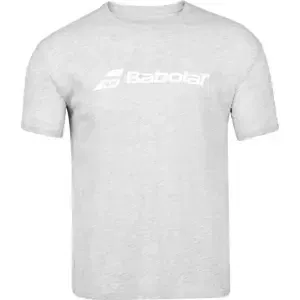 Pánské tričko Babolat  Exercise Tee Grey M