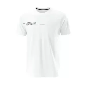 Pánské tričko Wilson Team II Tech Tee White