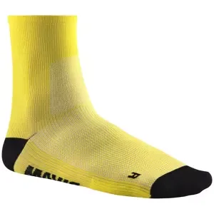 Cyklistické ponožky Mavic  Essential Mid Sock Yellow
