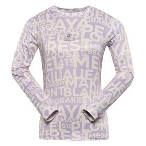 Dámské rychleschnoucí triko ALPINE PRO LOUSA pastel lilac varianta pb