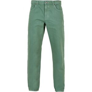 Pánské džíny Loose Fit zelené