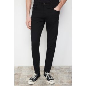 Trendyol černé úzké džínové kalhoty
