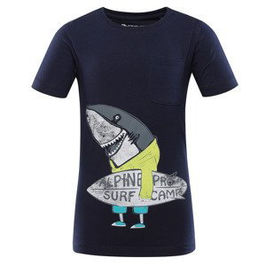 Dětské bavlněné triko ALPINE PRO SUNNO mood indigo varianta pb