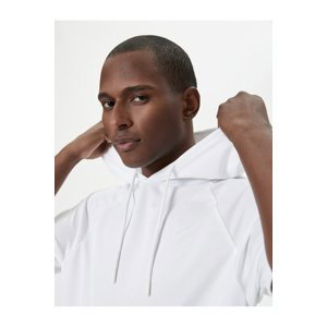 Koton sportovní tričko s kapucí a krátkým rukávem