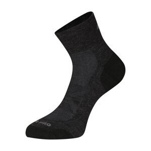 Antibakteriální ponožky z merino vlny ALPINE PRO DERERE black