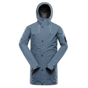 Pánský nepromokavý kabát s membránou ptx ALPINE PRO PERFET blue mirage