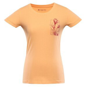 Dámské triko z organické bavlny ALPINE PRO TERMESA peach varianta pb