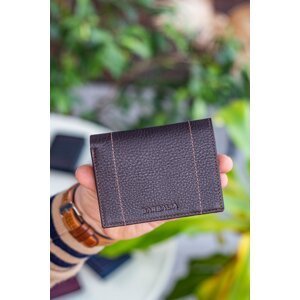 Garbalia Men's Brown Franklin Genuine Leather Wallet