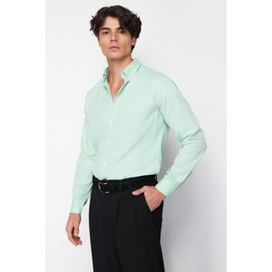 Trendyol Mint Men's Slim Fit Smart Shirt