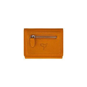 Garbalia Moon Mustard Yellow Genuine Leather Women's Wallet