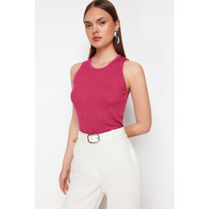 Trendyol Fuchsia Knit Blouse