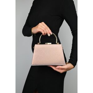 LuviShoes 4124 Rose Patterned Women's Evening Dress Bag