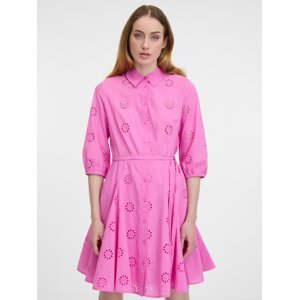 Orsay Růžové dámské košilové šaty - Dámské