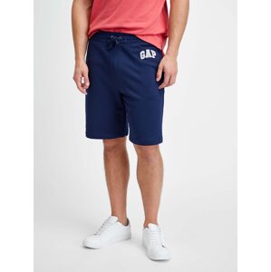 Modré pánské kraťasy GAP Logo mini arch shorts