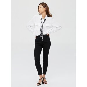 GAP Černé dámské džíny mid rise universal legging jeans