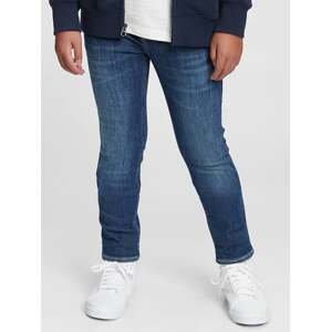 GAP Modré klučičí džíny skinny jeans with Washwell