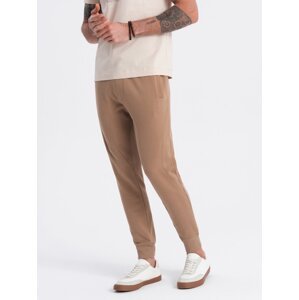 Ombre Men's jogger sweatpants - brown