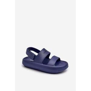 Lehké pěnové sandály na suchý zip ProWater Navy Blue