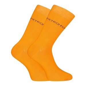 Ponožky Pietro Filipi vysoké bambusové oranžové