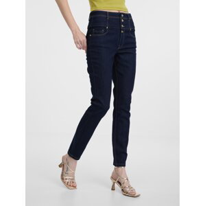 Orsay Tmavě modré dámské skinny džíny - Dámské