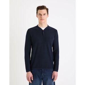 Celio Svetr henley Genicolo - Pánské