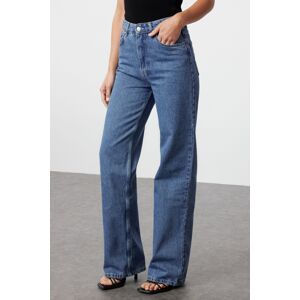 Trendyol Blue*001 High Waist Wide Leg Jeans