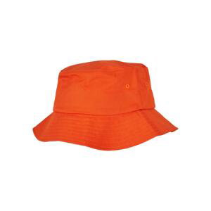Klobouk Flexfit Cotton Twill Bucket oranžový