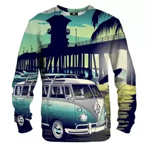Mr. GUGU & Miss GO Unisex's Sweater S-PC665 Teal/Green