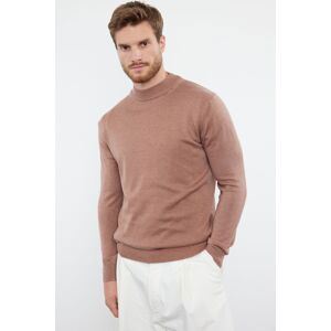 Trendyol Tile FL Slim Half Turtleneck Plain Knitwear Sweater