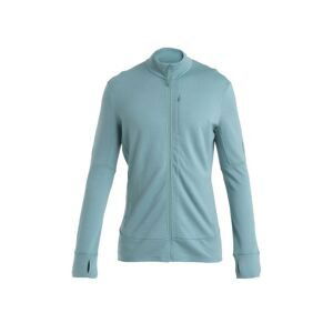 Pánská merino mikina, zip ICEBREAKER Mens Merino 260 Quantum IV LS Zip, Cloud Ray velikost: XXL