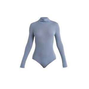 ICEBREAKER Wmns Queens LS High Neck Bodysuit, Kyanite velikost: L