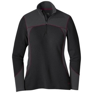 dámská mikina OUTDOOR RESEARCH Women's Blackridge Top 2, black/storm velikost: XL