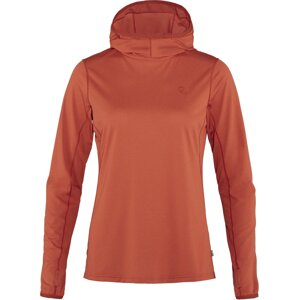 FJÄLLRÄVEN Abisko Sun-hoodie W, Rowan Red (vzorek) velikost: S