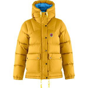 FJÄLLRÄVEN Expedition Down Lite Jacket W, Mustard Yellow-UN Blue (vzorek) velikost: S