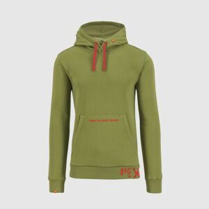 Pánská mikina KARPOS M Picchio Hoodie, Guacamole velikost: XL