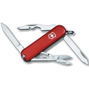 Victorinox Nůž kapesní RAMBLER 58mm ČERVENÝ Barva: Červená