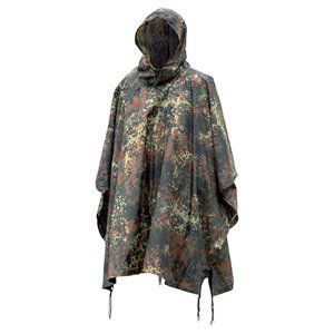 MIL-TEC® Pončo rip-stop BW FLECKTARN Barva: FLECKTARN - německé maskovaní