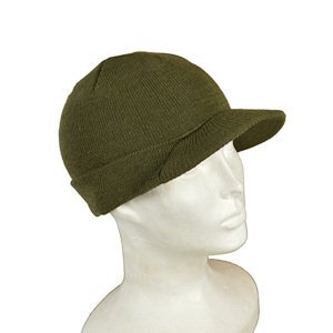 MIL-TEC® Čepice pletená US GI vlněná ZELENÁ Barva: Zelená