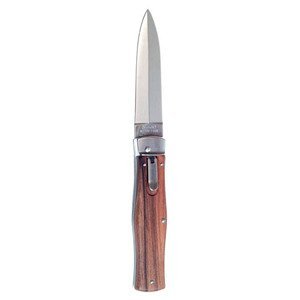 Mikov Nůž vyhazovací s dřevěnou střenkou