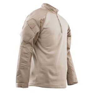 TRU-SPEC Košile taktická 1/4 zip COLD WEATHER KHAKI Barva: KHAKI, Velikost: L-L