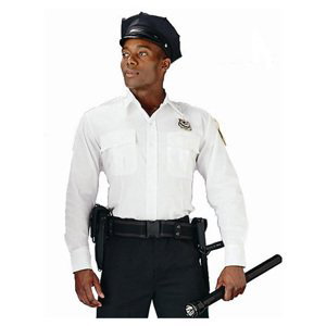 ROTHCO Košile POLICIE A SECURITY dl. rukáv BÍLÁ Barva: Bílá, Velikost: L