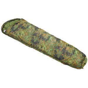 FOX Outdoor Spacák mumie dvouvrstvý maskáčový FLECKTARN Barva: FLECKTARN - německé maskovaní