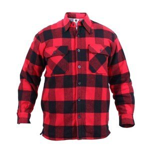 ROTHCO Košile dřevorubecká zateplená kostkovaná ČERVENÁ Barva: Červená, Velikost: XL