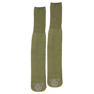 Armáda U.S. Ponožky US TUBE bez paty ZELENÉ Barva: Zelená