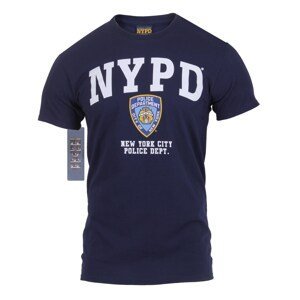 ROTHCO Triko NYPD policie MODRÉ Barva: Modrá, Velikost: XL