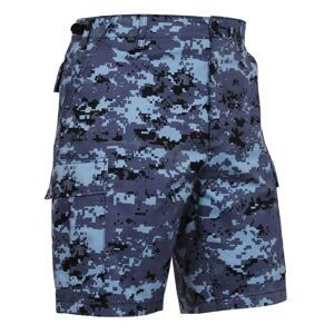 ROTHCO Kraťasy BDU SKY BLUE CAMO DIGITAL Barva: URBAN DIGITAL BLUE, Velikost: XL