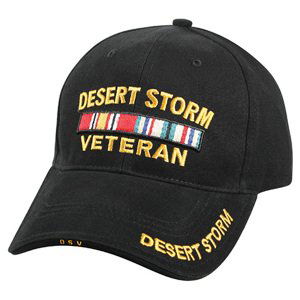 ROTHCO Čepice baseball DELUXE DESERT STORM VETERAN ČERNÁ Barva: Černá