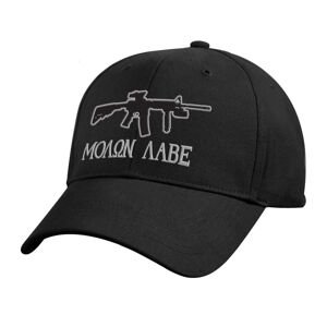 ROTHCO Čepice DELUXE baseball MOLON LABE ČERNÁ Barva: Černá