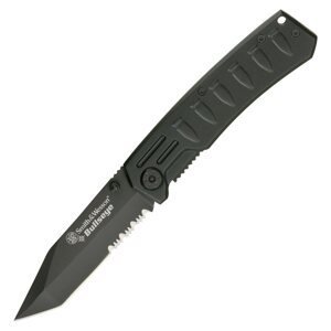 Smith & Wesson® Nůž zavírací BULLSEYE tanto ČERNÝ Barva: Černá